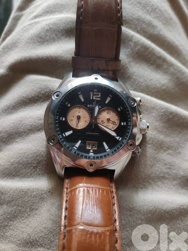 ROVINA cronograph swiss made 4