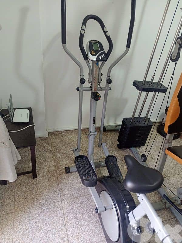 Elliptical Bike Cardio Machine Geo Gym Equipment معدات رياضية متنوعة 1