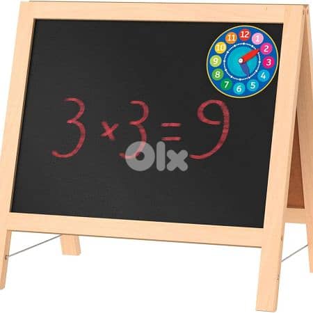 Playtive 2 in 1 Wooden Table Board 24 Pcs - طاولة ألعاب خشبية تعليمية 1