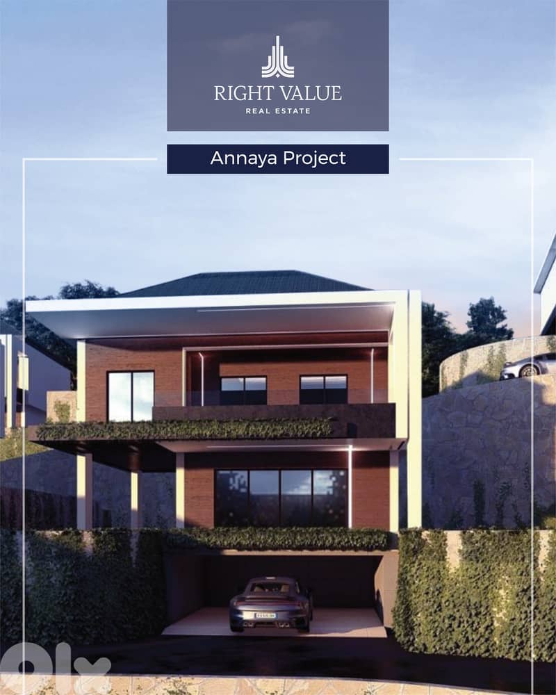 Villa For Sale in Aannaya, Jbeil - فيلا للبيع في عنايا، جبيل 0