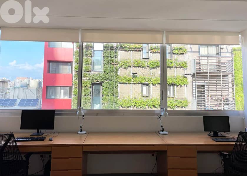 Premium Semi-Furnished Office – Mar Mikhael – 3 Parking Spaces 0