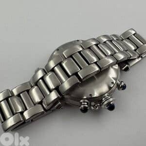 CARTIER Pasha Chronograph Wristwatch Stainless Steel Quartz Men's 2