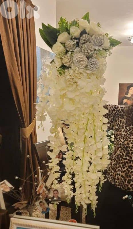 wedding dress + veil + flower bouquet for 200$ only!!! 3