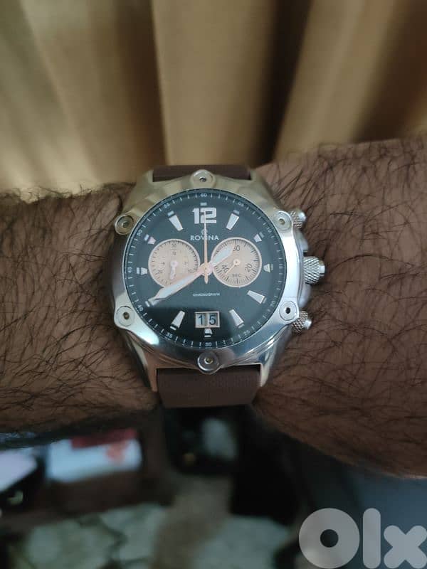 ROVINA cronograph swiss made 3