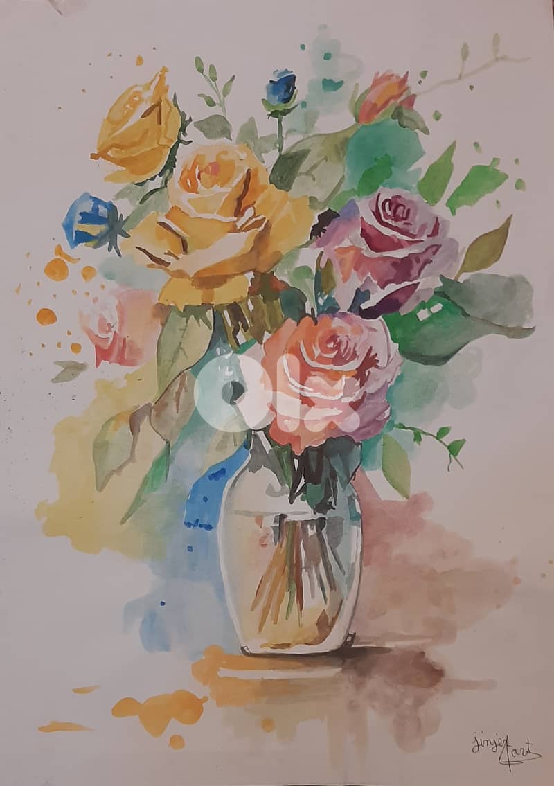 لوحة ايناء ورور 0