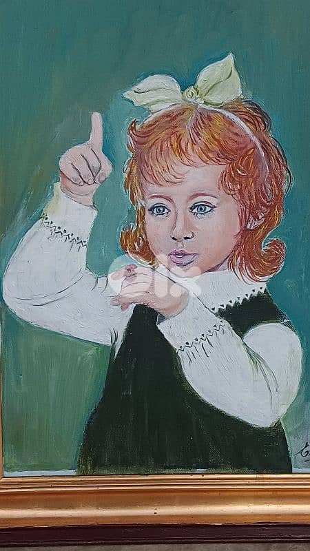 لوحة رسم زيتي اوروبية 3