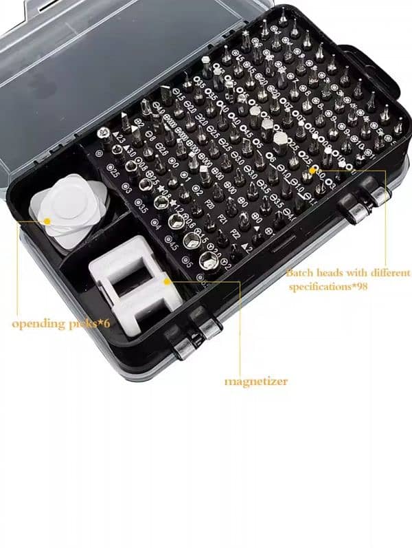 Screwdriver set 115 pieces 2