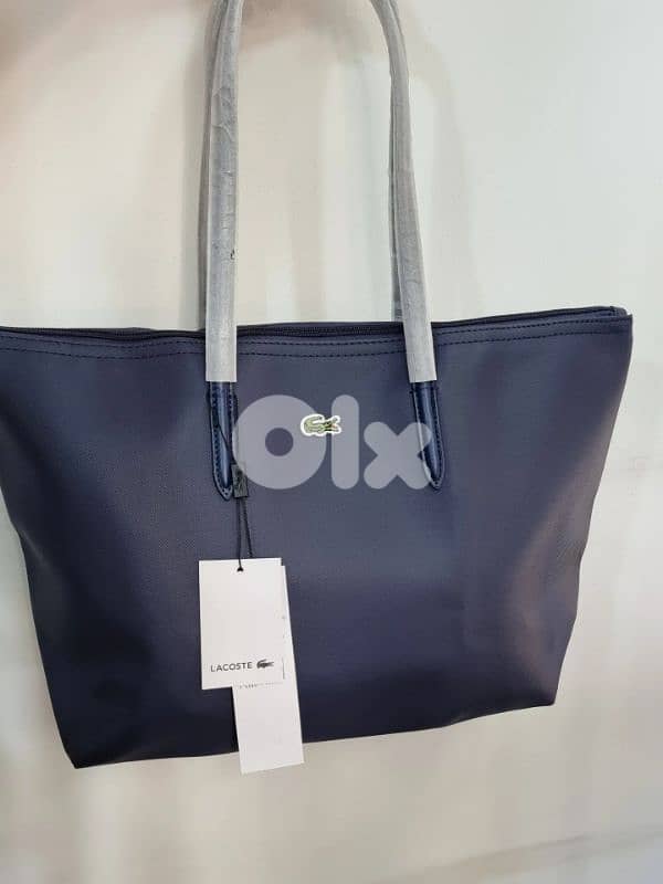 Lacoste Large Zipper Tote Bag 5