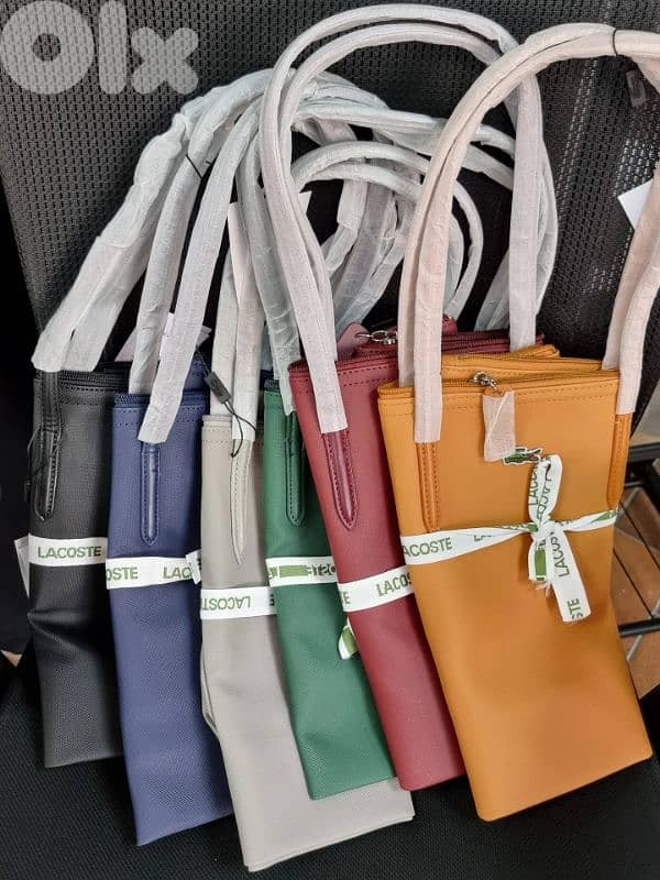 Lacoste Large Zipper Tote Bag 6