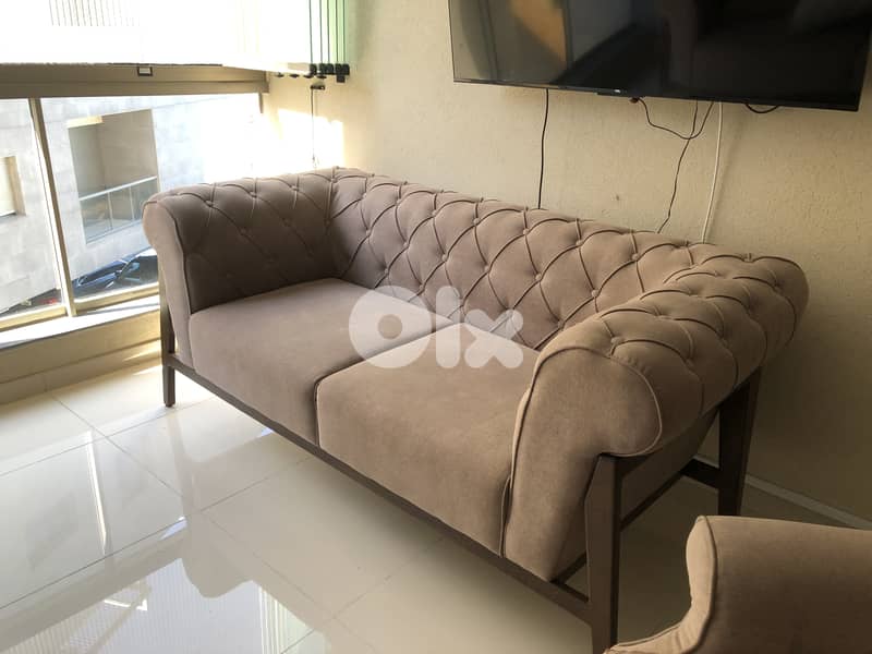 Salon set (4 pieces) - sofas and bergeres صالون 2