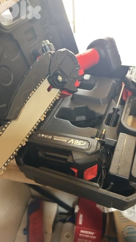battery chainsaw 8" 0