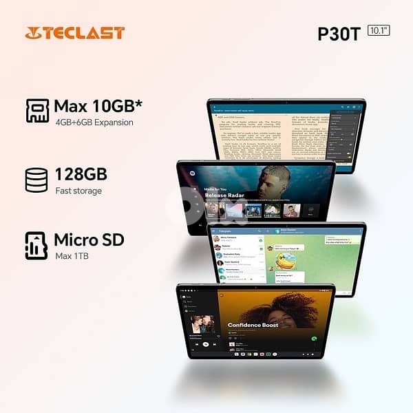 TECLAST P30T – Your All-in-One Android 14 Tablet + FREE Accessories 4