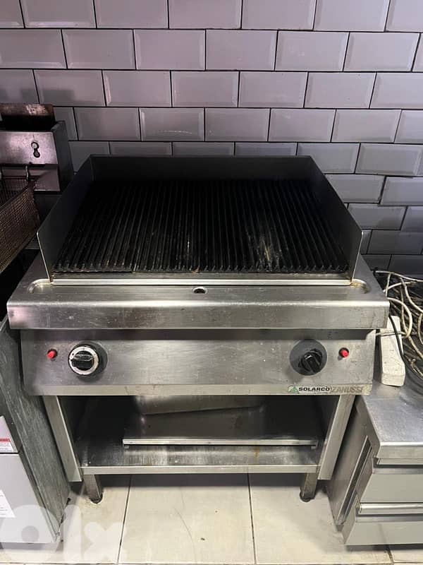 flatgrill, chargrill great condition for sale 1