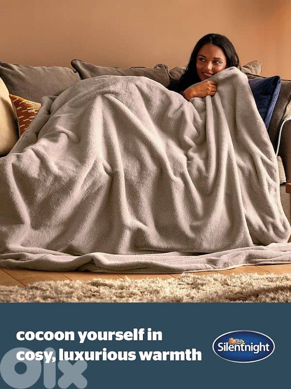 luxury fur heated blanket/electric blanket 0