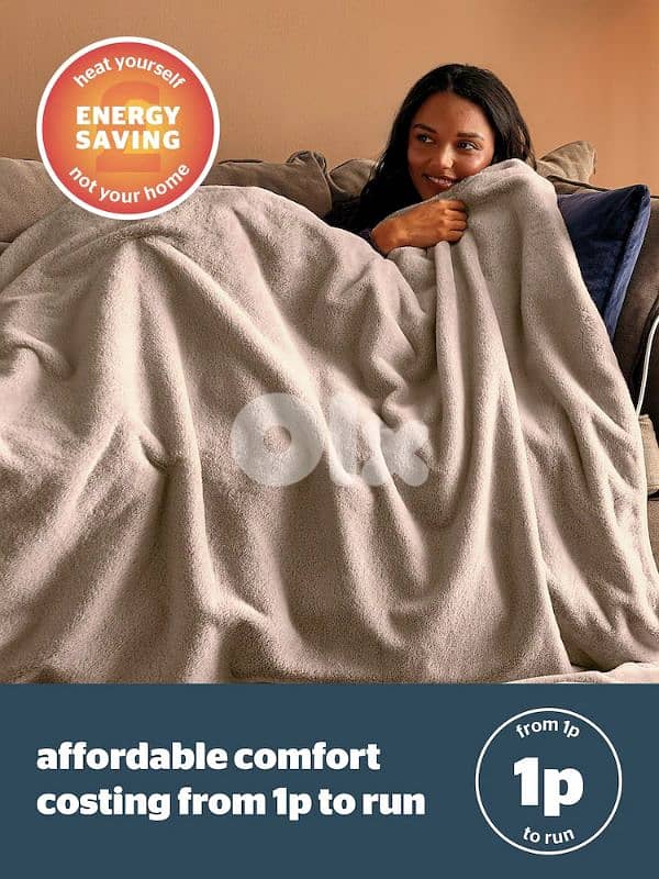 luxury fur heated blanket/electric blanket 3