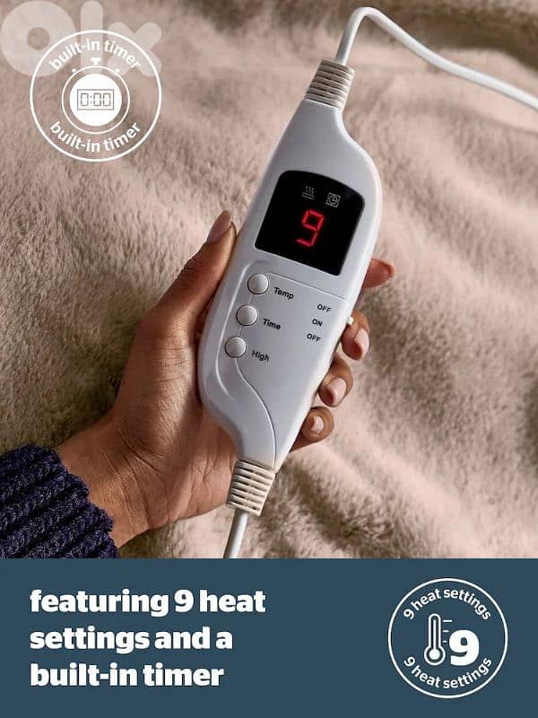 luxury fur heated blanket/electric blanket 6