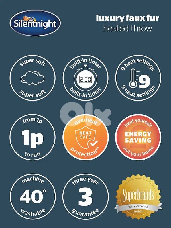 luxury fur heated blanket/electric blanket 7