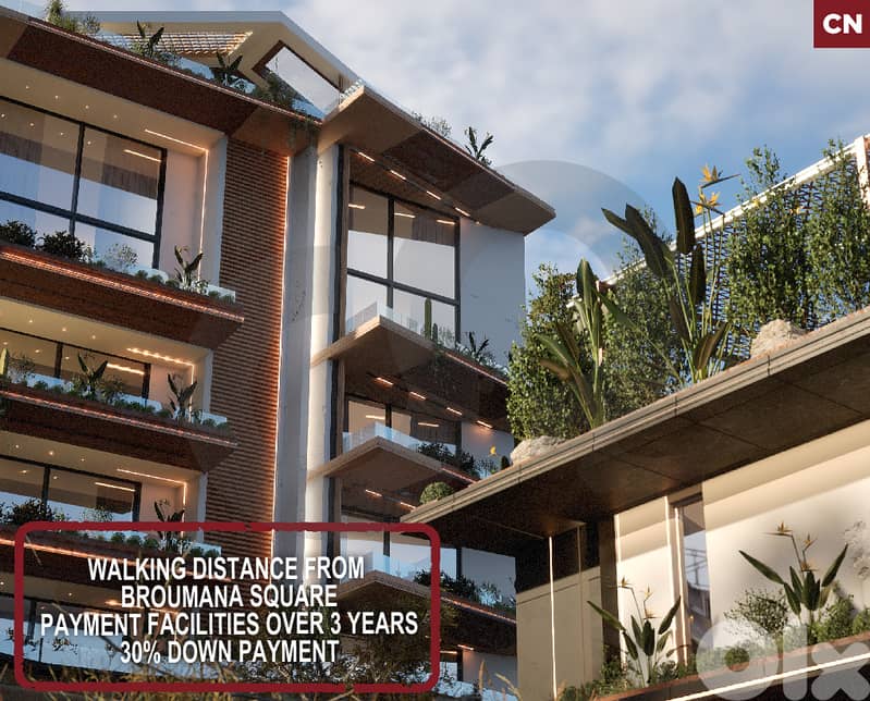 Luxury, payment facilities, panoramic sea view -Broumana  REF#CN125968 0