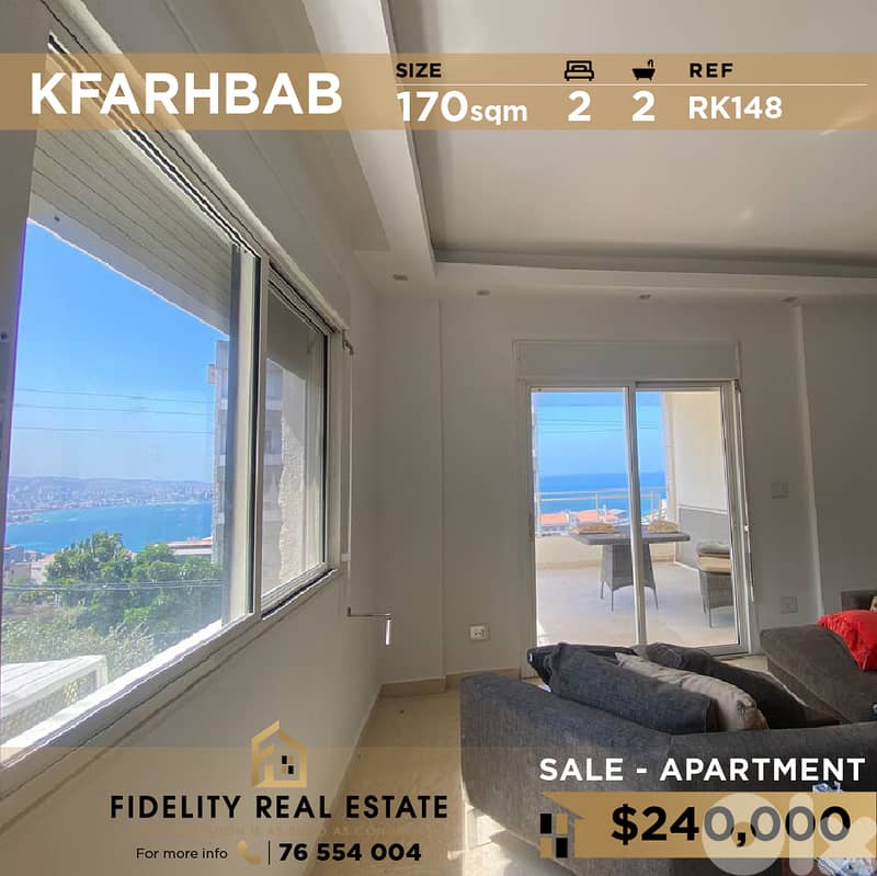 Apartment for sale in Kfarhbab RK148 شقة للبيع في كفرحباب 0