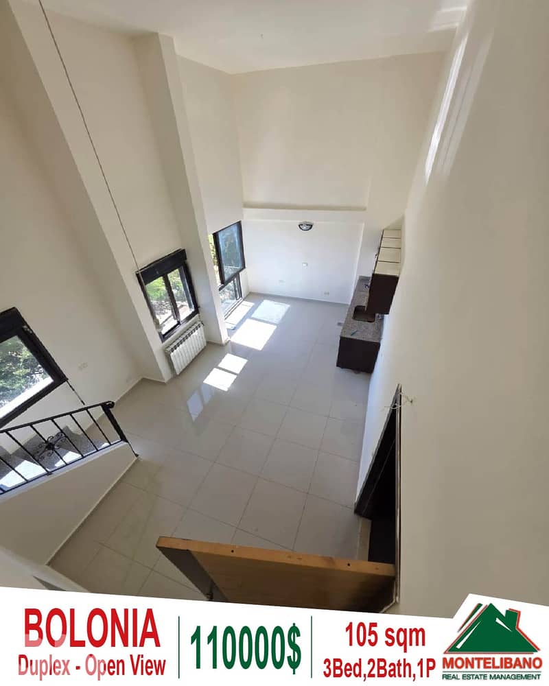 105 sqm Duplex For Sale in Bolonia with Open View !!! 0