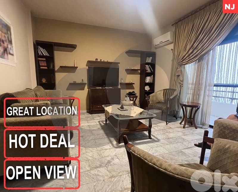 Spacious, open view, comfortable , great deal, Zahle REF#NJ125982 0