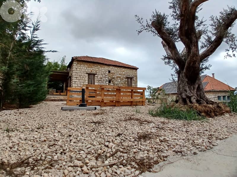 L19155 - 1,130 SQM Land With Old House For Sale in Beit Chabeb 1