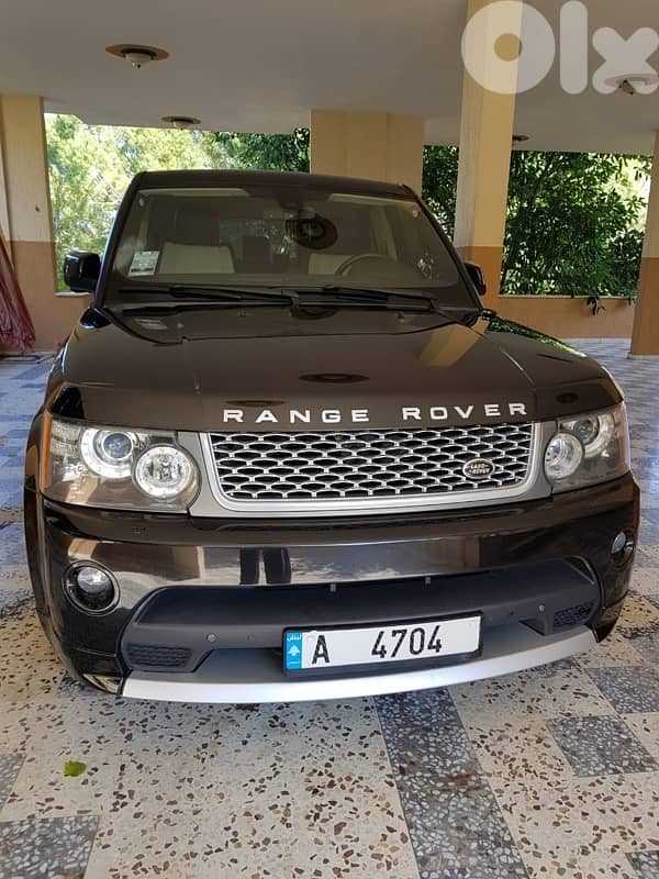 Land Rover Range Rover Sport 2011 with PLATE NUMBER 0