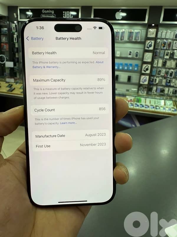 IPHONE 15 PRO 256GB USED 3