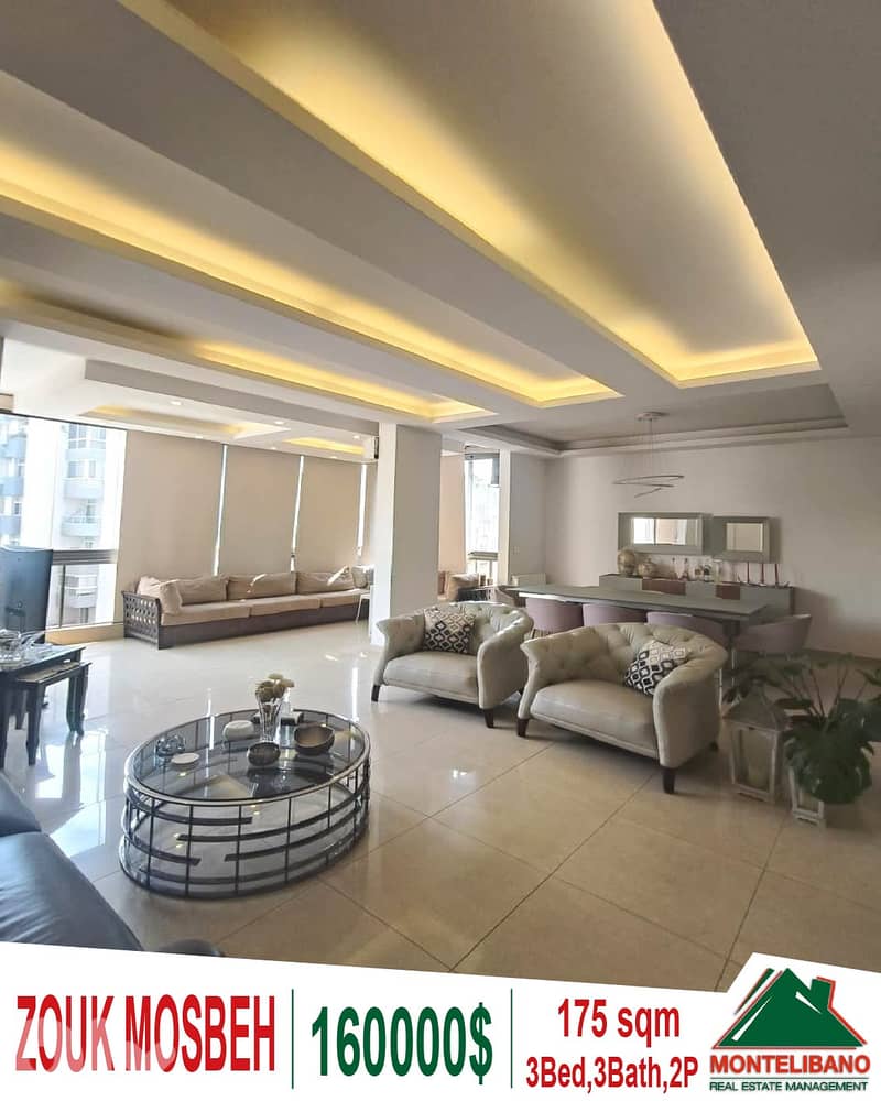 175 sqm Apartment For Sale in Zouk Mosbeh !!! 0