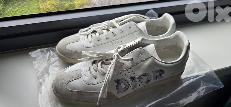 Authentic Christian Dior Daniel Arsham Logo Sneakers 0