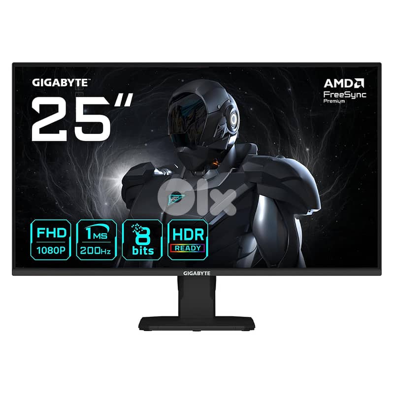 GIGABYTE GS25F2 1ms 200Hz 25" GAMING MONITOR 0