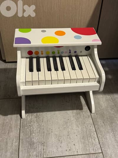 wooden piano