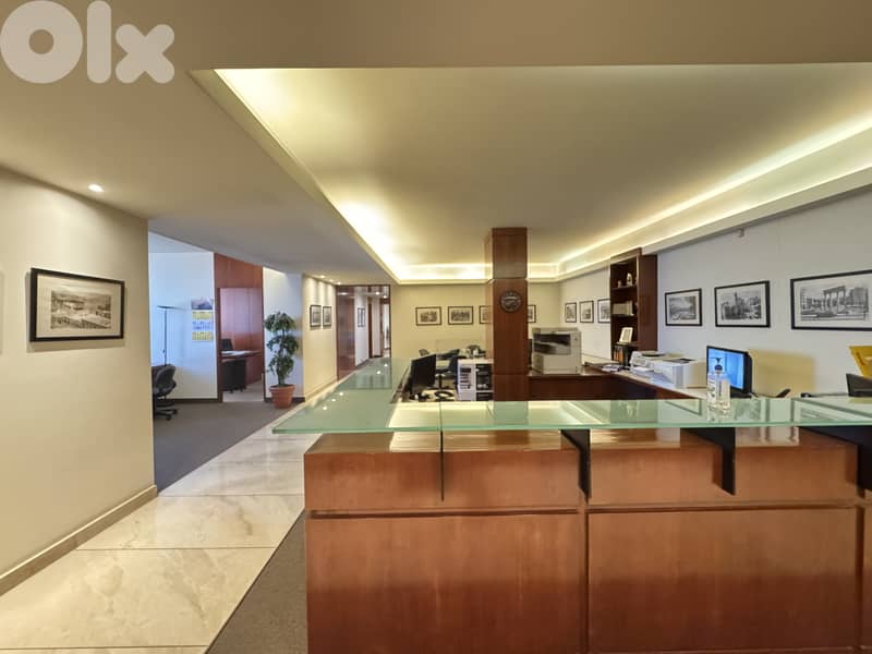 Furnished office for rent Zalka مكتب مفروش للإيجار في الزلقا FIR2872 0