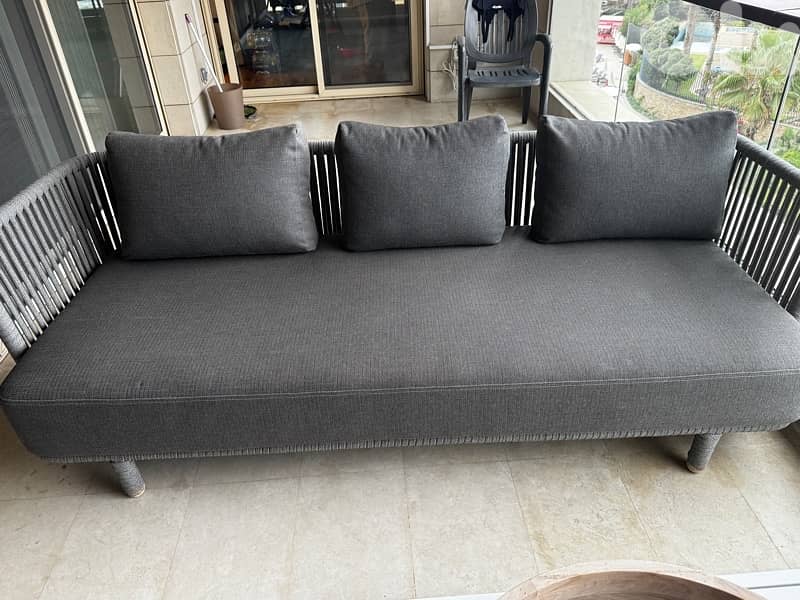 water proof modern out door  or terrace furniture . 0