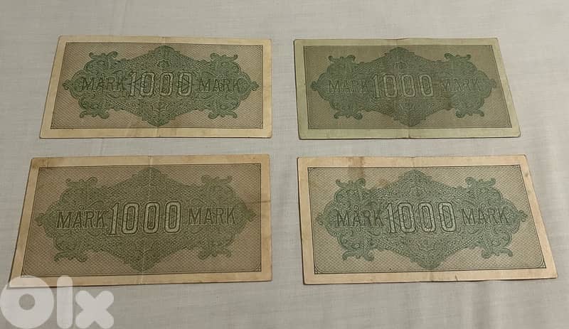 1000 Mark Reichsbanknote 0