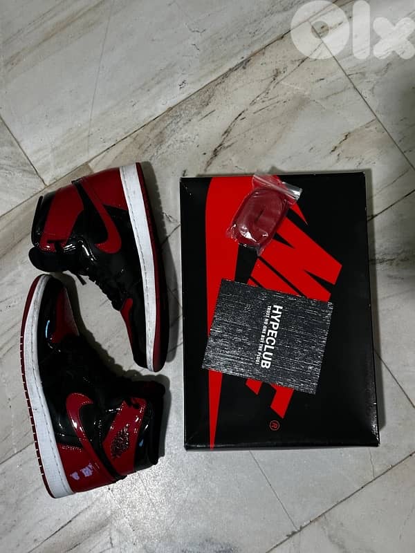 AIR JORDAN 1 RETRO HIGH OG PATENT BRED FOR SALE!! 1
