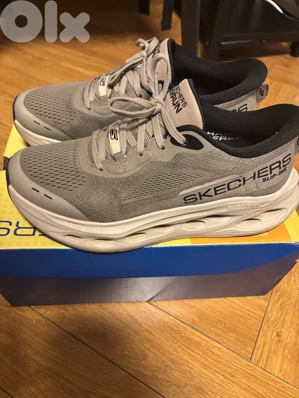 Sketchers Slip-Ins Original Grey/Khaki 0