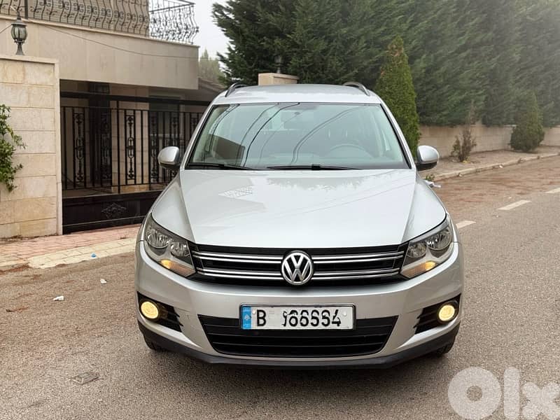Volkswagen Tiguan 2012 (4 motion ) مصدر شركه لبنان مالك واحد مفتاحين 0