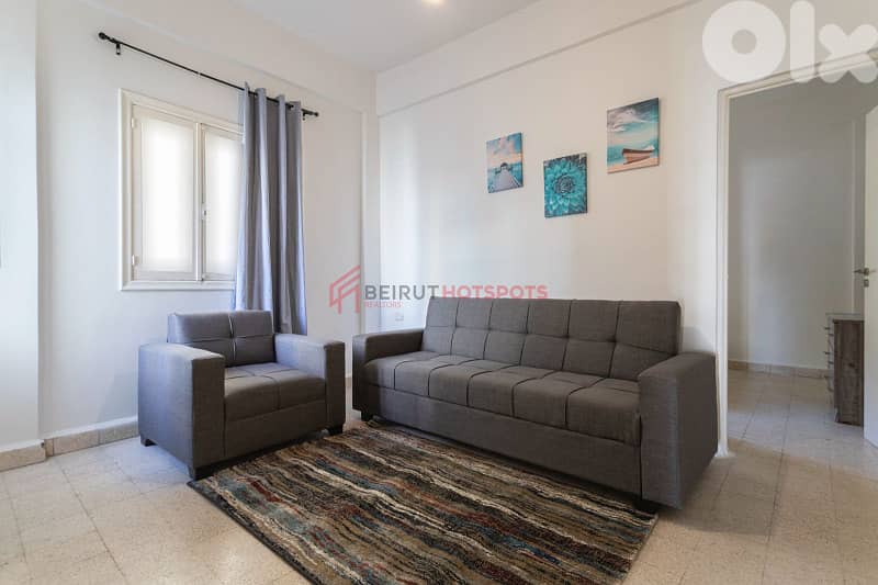 FURNISHED APARTMENT FOR RENT - ACHRAFIEH شقة مفروشة للايجار الاشرفية 0