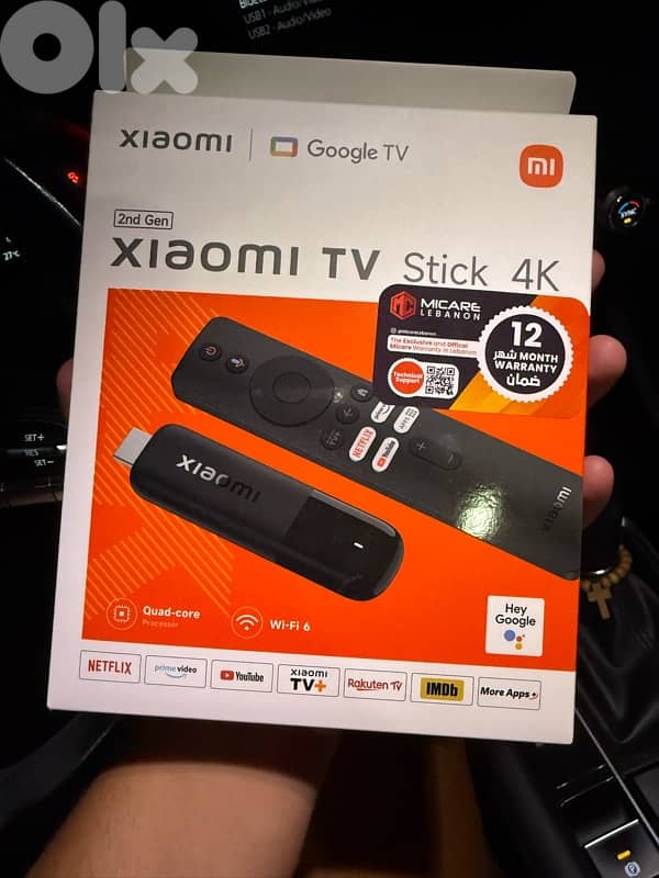 xiaomi tv stick 2nd generation 4k never used 0