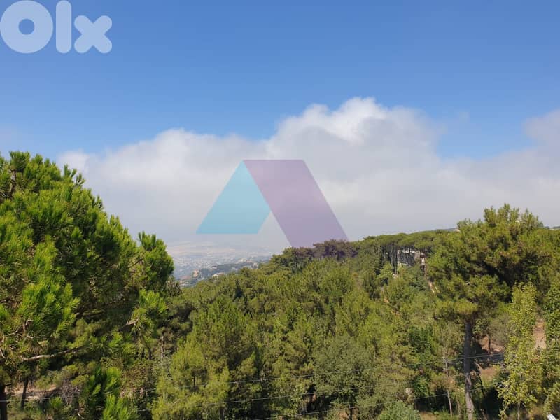 3280m2 land+mountain view 4sale in Aley - أرض للبيع في عاليه 0