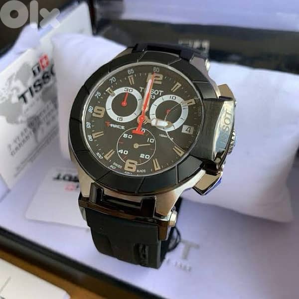Tissot T-Race Chronograph – Black (Ref. T048.427. 27.057. 00) 1