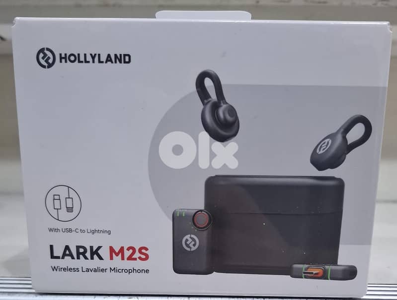 HollyLand Lark M2S wireless Lavalier Microphone Mini Combo 1