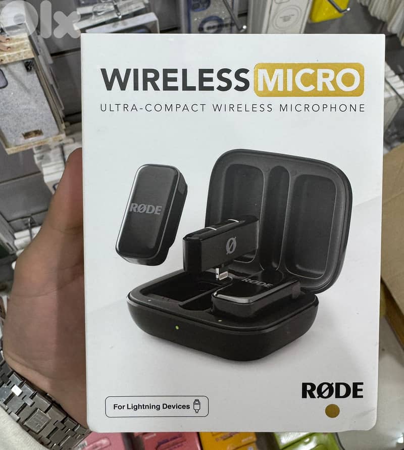Rode Wireless Micro ultra-compact wireless microphone for lightning de 0