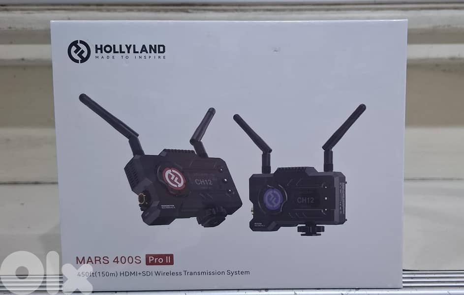 Hollyland Mars 400s pro II wireless transmission system 0