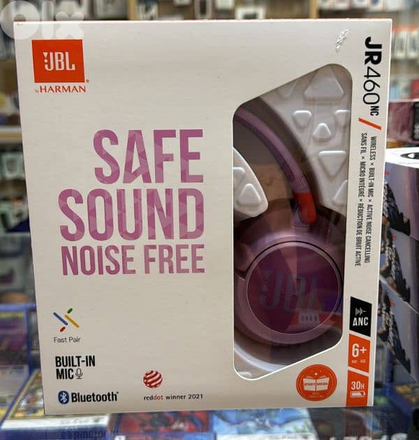 JBL JR 460NC pink 0