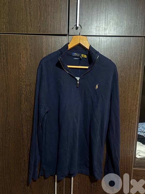 ralph lauren quarter zip up 0