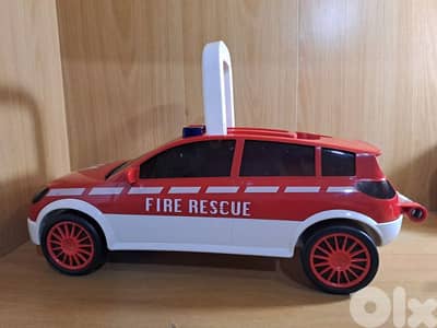 majorette car holder rescue car
