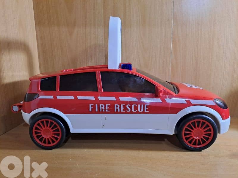 majorette car holder rescue car 1