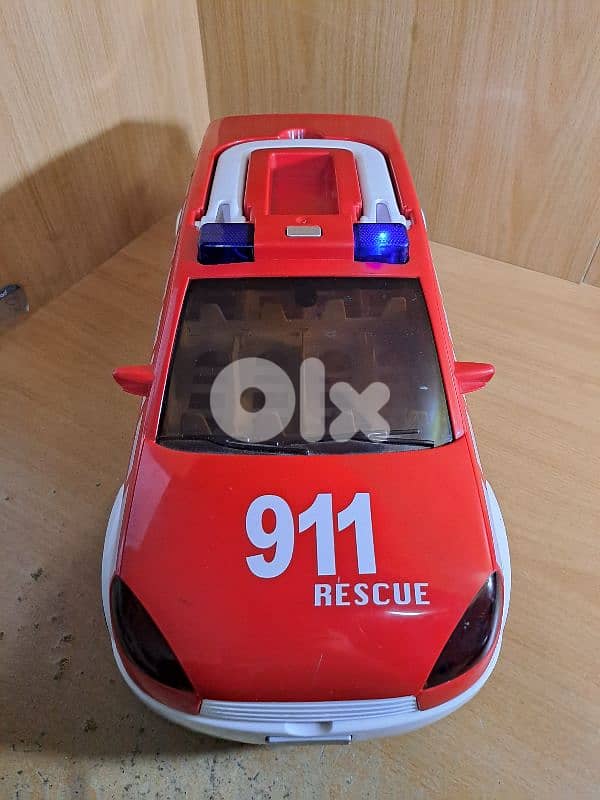 majorette car holder rescue car 3